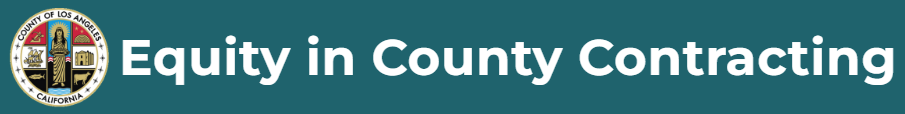 la county logo seal equity in county contracting home page for doing business